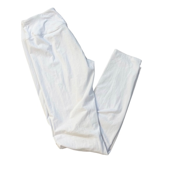 || NEW || White Soft 28.5” Inseam Leggings Women’s Small - Picture 1 of 3